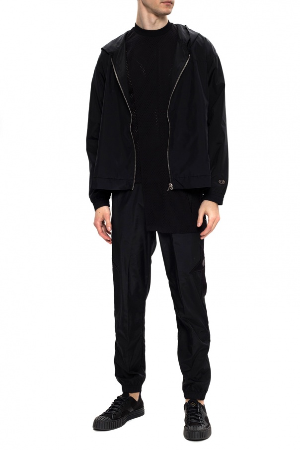 balenciaga black logo hoodie - Rick Owens x Champion Rick